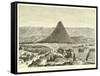 The City and Valley of Arequipa, from the Heights of Yanahuara-Édouard Riou-Framed Stretched Canvas