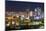 The City Center and Central Business District at Night, Astana, Kazakhstan, Central Asia-Gavin Hellier-Mounted Photographic Print