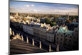 The City from St. Mary's Tower, Oxford, Oxfordshire, England, United Kingdom-Julia Bayne-Mounted Photographic Print