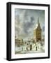 The City Gate of Hoorn-Jan Abrahamsz. Beerstraten-Framed Giclee Print