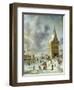 The City Gate of Hoorn-Jan Abrahamsz. Beerstraten-Framed Giclee Print