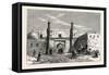 The City Gate, Tabriz-null-Framed Stretched Canvas