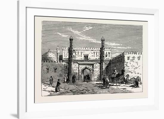 The City Gate, Tabriz-null-Framed Giclee Print