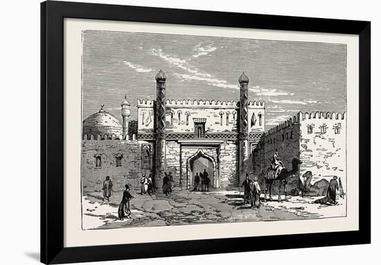 The City Gate, Tabriz-null-Framed Giclee Print