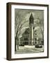 The City Hall Albany 1891, USA-null-Framed Giclee Print