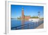 The City Hall and Riddarfjarden, Kungsholmen, Stockholm, Sweden, Scandinavia, Europe-Frank Fell-Framed Photographic Print