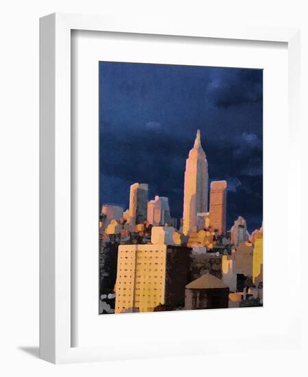 The City I-Nicholas Biscardi-Framed Art Print