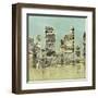 The City II-null-Framed Art Print