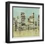 The City II-null-Framed Art Print