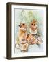 The City Mouse and the Country Mouse-Judy Mastrangelo-Framed Giclee Print