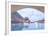 The City of Arts and Sciences (Ciudad De Las Artes Y Las Ciencias) in Valencia, Spain, Europe-Julian Elliott-Framed Photographic Print