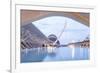 The City of Arts and Sciences (Ciudad De Las Artes Y Las Ciencias) in Valencia, Spain, Europe-Julian Elliott-Framed Photographic Print