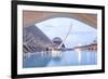 The City of Arts and Sciences (Ciudad De Las Artes Y Las Ciencias) in Valencia, Spain, Europe-Julian Elliott-Framed Photographic Print