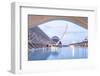 The City of Arts and Sciences (Ciudad De Las Artes Y Las Ciencias) in Valencia, Spain, Europe-Julian Elliott-Framed Photographic Print