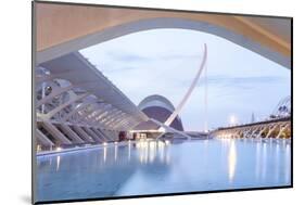 The City of Arts and Sciences (Ciudad De Las Artes Y Las Ciencias) in Valencia, Spain, Europe-Julian Elliott-Mounted Photographic Print