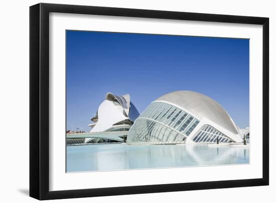 The City of Arts and Sciences, Valencia, Spain, Europe-Michael Snell-Framed Photographic Print