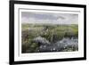 The City of Baltimore, Circa 1880, USA, America-Currier & Ives-Framed Giclee Print