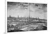 The City of Bristol (With Key), 1717 (Engraving)-Johannes Kip-Framed Giclee Print