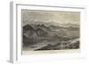 The City of Cabul, from the Hill Above the British Camp, 8 October-null-Framed Giclee Print