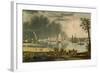 The City of Charleston, Engraved by W.J. Bennett, 1838-George Cooke-Framed Giclee Print