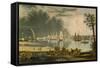 The City of Charleston, Engraved by W.J. Bennett, 1838-George Cooke-Framed Stretched Canvas