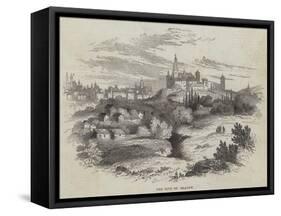 The City of Cracow-William Henry Pike-Framed Stretched Canvas