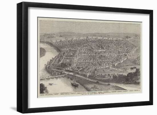 The City of Delhi before the Siege-null-Framed Giclee Print