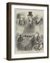 The City of Glasgow Bank Failure, the Prisoners at the Central Police Court, Glasgow-null-Framed Giclee Print