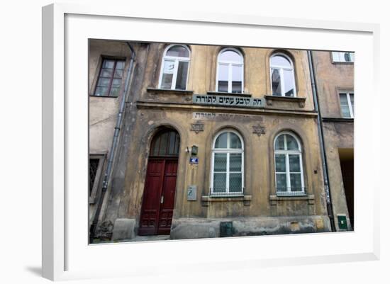 The City of Krakow in Poland. Jewish Synagogue-ginasanders-Framed Photographic Print