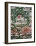The City of Lhasa and the Potala, Colored, 18th Century, Tibet-null-Framed Giclee Print