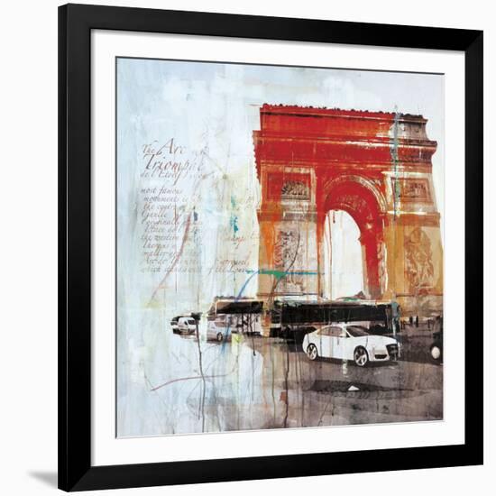 The City of Light II-Markus Haub-Framed Art Print