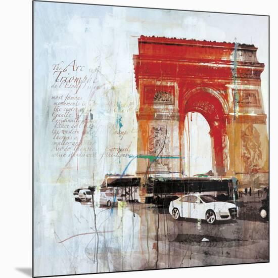 The City of Light II-Markus Haub-Mounted Art Print