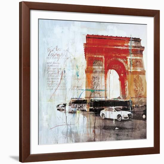 The City of Light II-Markus Haub-Framed Art Print