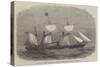 The City of Limerick Steam-Ship, for Traffic Between London and Brazil-Edwin Weedon-Stretched Canvas