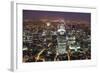 The City of London Seen from the Viewing Gallery of the Shard.-David Bank-Framed Photographic Print