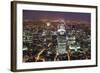 The City of London Seen from the Viewing Gallery of the Shard.-David Bank-Framed Photographic Print