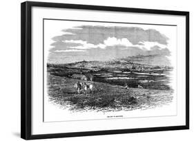 The City of Melbourne, Australia, 1855-null-Framed Giclee Print