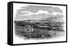 The City of Melbourne, Australia, 1855-null-Framed Stretched Canvas
