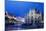 The City of Milan, the Huge Duomo Cathedral and the Centre of the City-David Churchill-Mounted Photographic Print