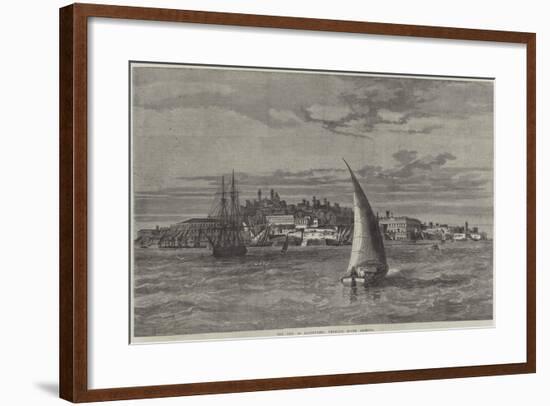 The City of Montevideo, Uruguay, South America-null-Framed Giclee Print