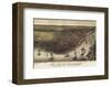 The City of New Orleans, Louisiana, 1885-Currier & Ives-Framed Art Print