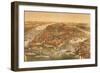 The City of New York, Published by Currier and Ives, 1870-American School-Framed Giclee Print