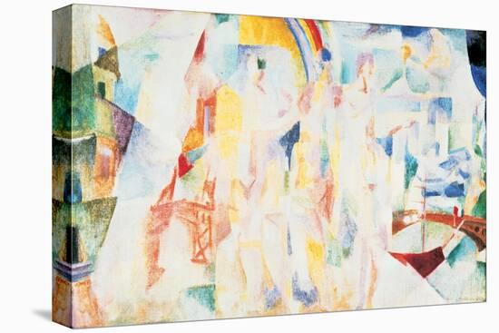 The City of Paris, 1911-Robert Delaunay-Stretched Canvas