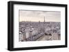 The City of Paris as Seen from Notre Dame Cathedral, Paris, France, Europe-Julian Elliott-Framed Photographic Print