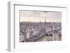 The City of Paris as Seen from Notre Dame Cathedral, Paris, France, Europe-Julian Elliott-Framed Photographic Print