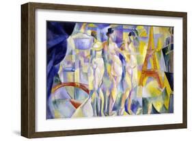 The City of Paris (La Ville De Paris)-Robert Delaunay-Framed Giclee Print