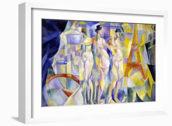 The City of Paris (La Ville De Paris)-Robert Delaunay-Framed Giclee Print