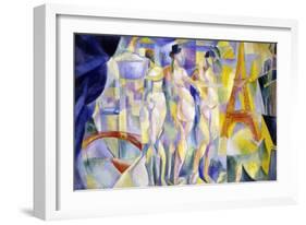 The City of Paris (La Ville De Paris)-Robert Delaunay-Framed Giclee Print