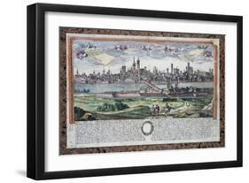 The City of Pavia and the River Ticino, C.1740-Friedrich Bernhard Werner-Framed Giclee Print