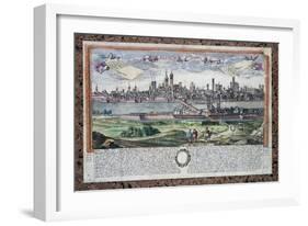 The City of Pavia and the River Ticino, C.1740-Friedrich Bernhard Werner-Framed Giclee Print